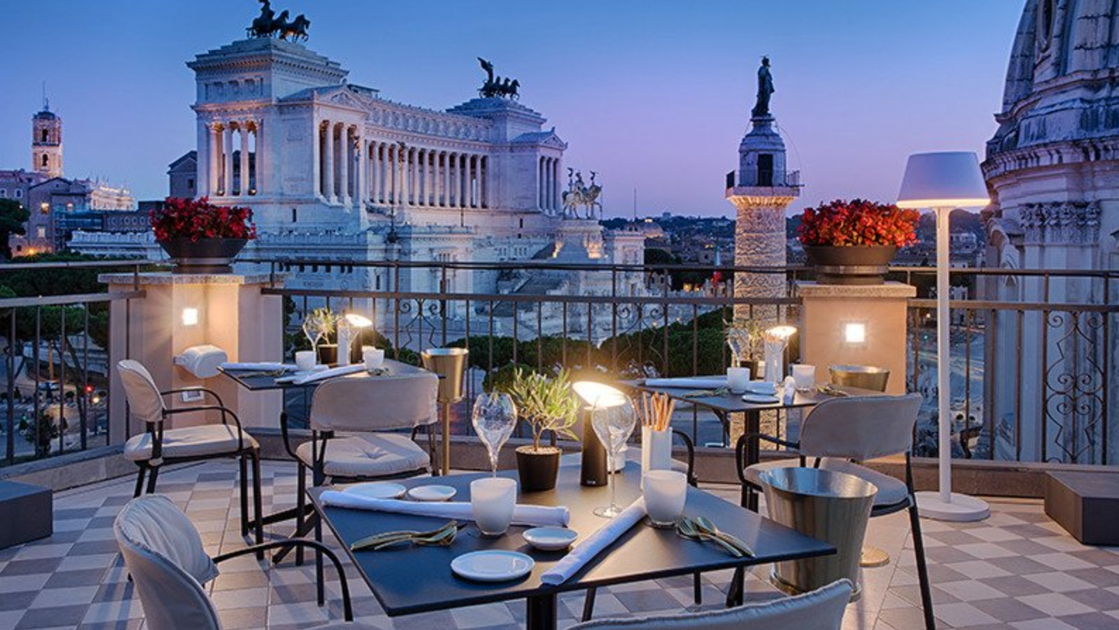 Oro bistrot best rooftop bar in rome for date night