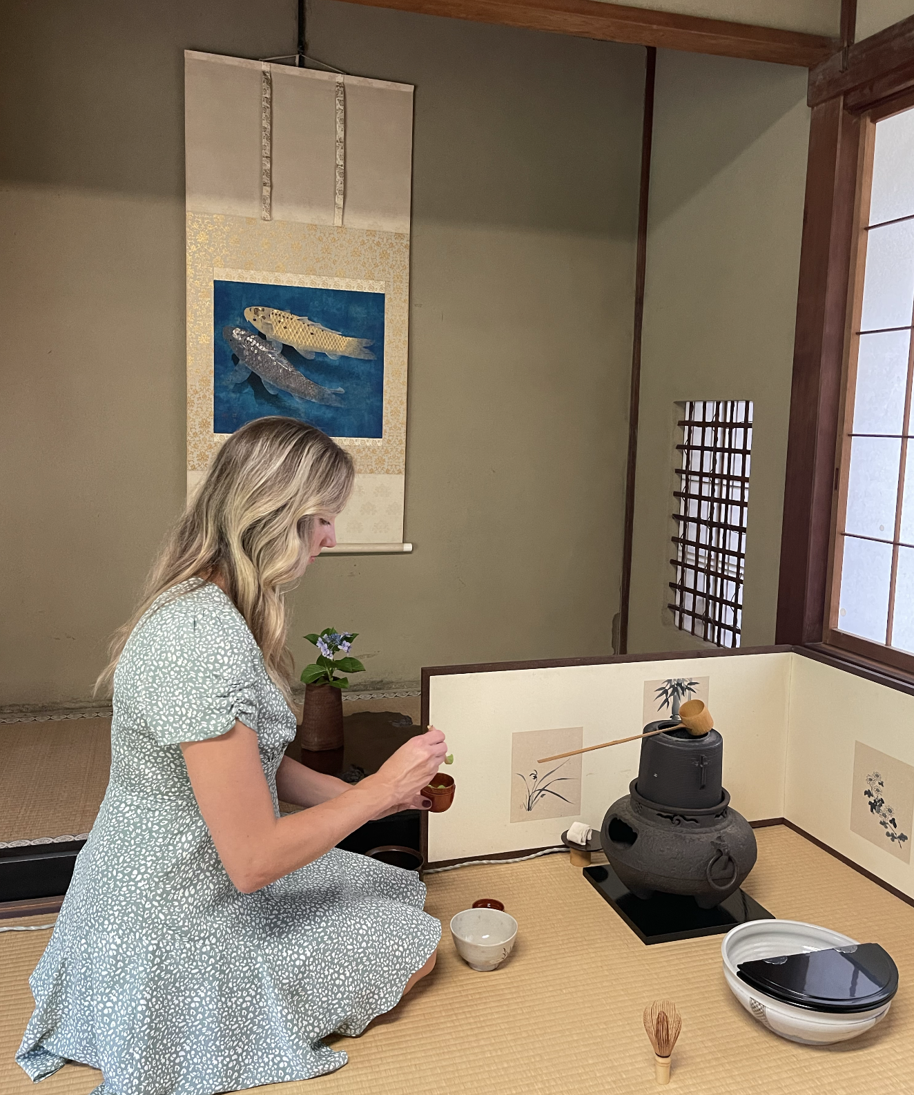 Authentic japanese tea ceremony in kyoto