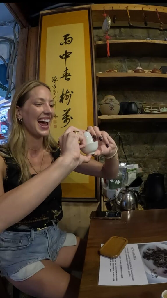 best tea tour taipei