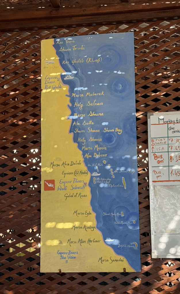 marsa alam dive sites map