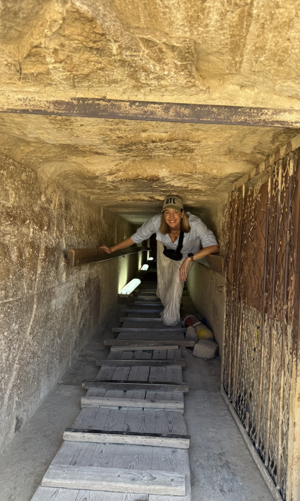 Visiting the Pyramids of Giza without a guide